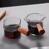 Heat-Resistant Glass Double Spout Milk and Coffee Measuring Jug
