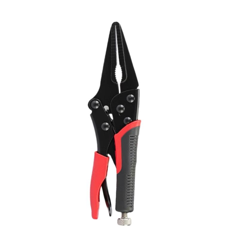 Quality Carbon Steel Locking Clamp Pliers With Accurate Teeth And Rolled Screw For Secure Fastening Industrial Projects