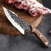 Forged Kitchen Knives Meat Cleaver Chopping Vegetables Butcher Knives Hiking Camping Barbecue Outdoor Survival Knife Wood Handle
