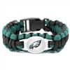 Handgeflochtenes NFL Paracord-Armband für Herren - 32 Teamoptionen für europäische & amerikanische Sportler