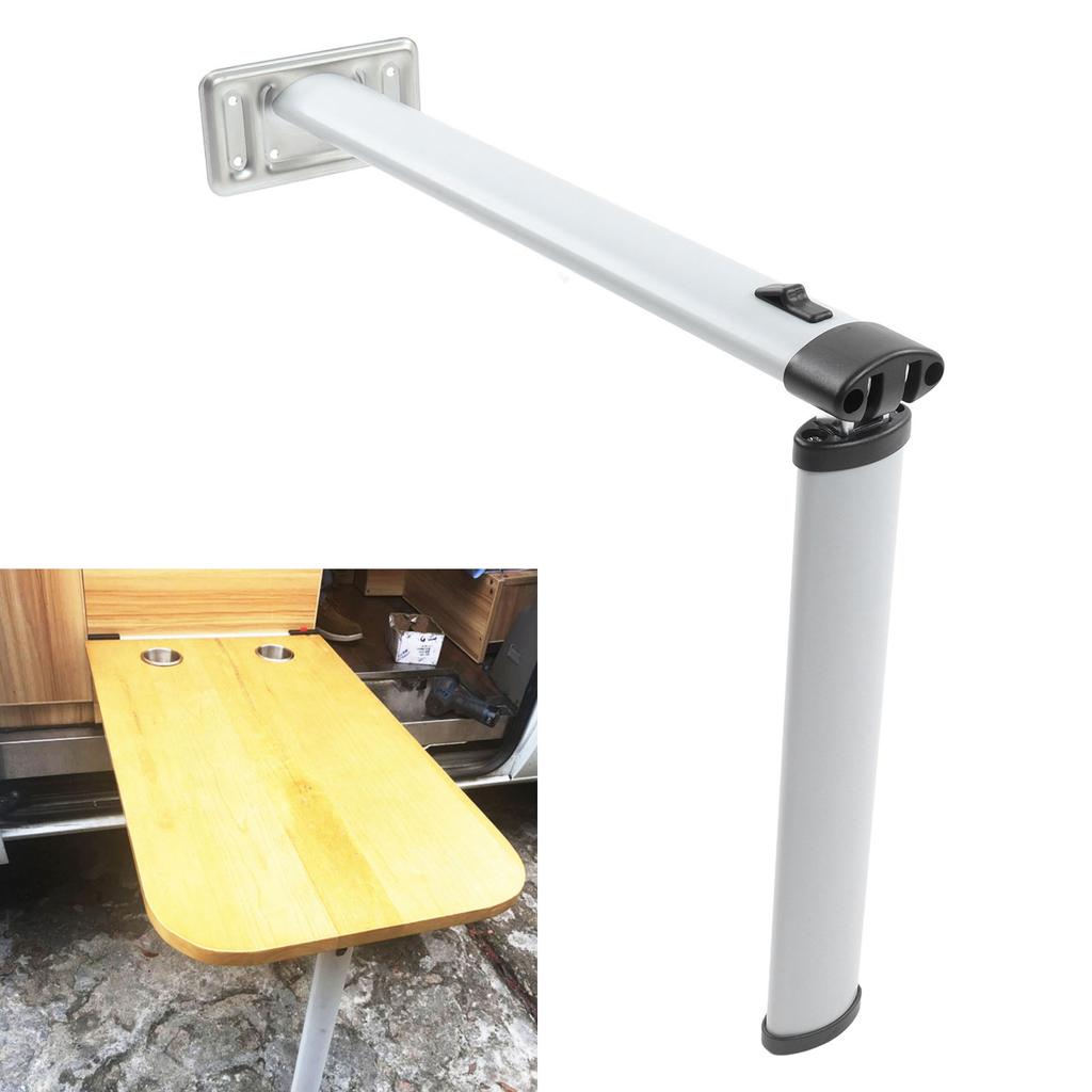 Table Support RV Table Stand 730mm/28.7in Folding Table Leg Detachable Outdoor Aluminium Alloy for RV Trailer Motorhome