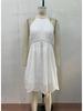 2026 Summer Halter Lace Sleeveless Dress - Women's Casual European & American Style