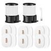 16-Piece Replacement Filter Roller Brush Set For Shark IP1251 And IP3251 Cordless PowerDetect Vacuum Cleaners