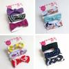 European & American Kids' Rabbit Ears Headband Set: 3-Piece Infant Bow Hair Accessories for Boys & Girls