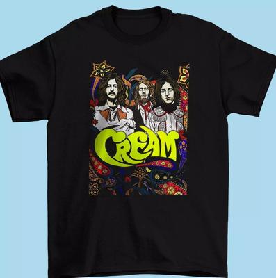 CREAM Band Member T Shirt Black Tee Men All Size S M L 2345XL Unisex T-Shirt