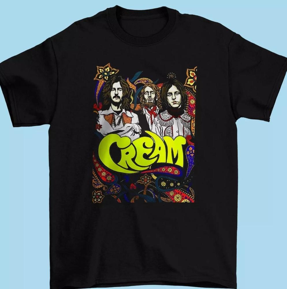 CREAM Band Member T shirt Black Tee Men All Size S M L 2345XL Unisex T-Shirt