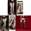 Erotic Lace Thigh High Stockings With Heart Bow For Romantic Evening Wear