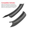 Carbon Fiber Car Interior Door Pull Handle Inner Panel Trim Cover Fast Install With Seconds For BMW X5 X6 E70 E71