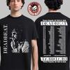 Tame Impala Avec Djo Deadbeat Tour 2026 Merch Portrait Fumeur T-Shirt
