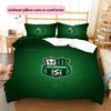 US Sassuolo Calcio  Pattern Bedding Quilt Set  Home Decoration  Gift (1 * duvet cover + 2 * pillowcase  without core)