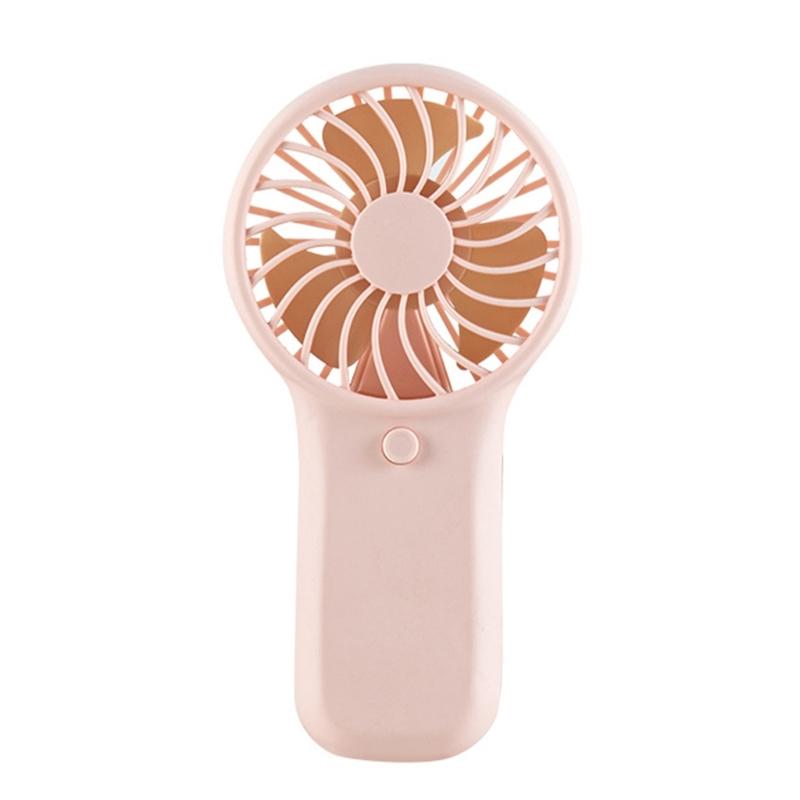 Mini Handheld Fan With Fast Speed Motor Battery Powered Portable Air Circulation For Hot Weather Activity
