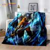 RPG Dota2 Klassiker Spiel Gamer Decke, Weiche Überwurfdecke für Zuhause Schlafzimmer Bett Sofa Picknick Reise Büro Ruhe Decke Kinder