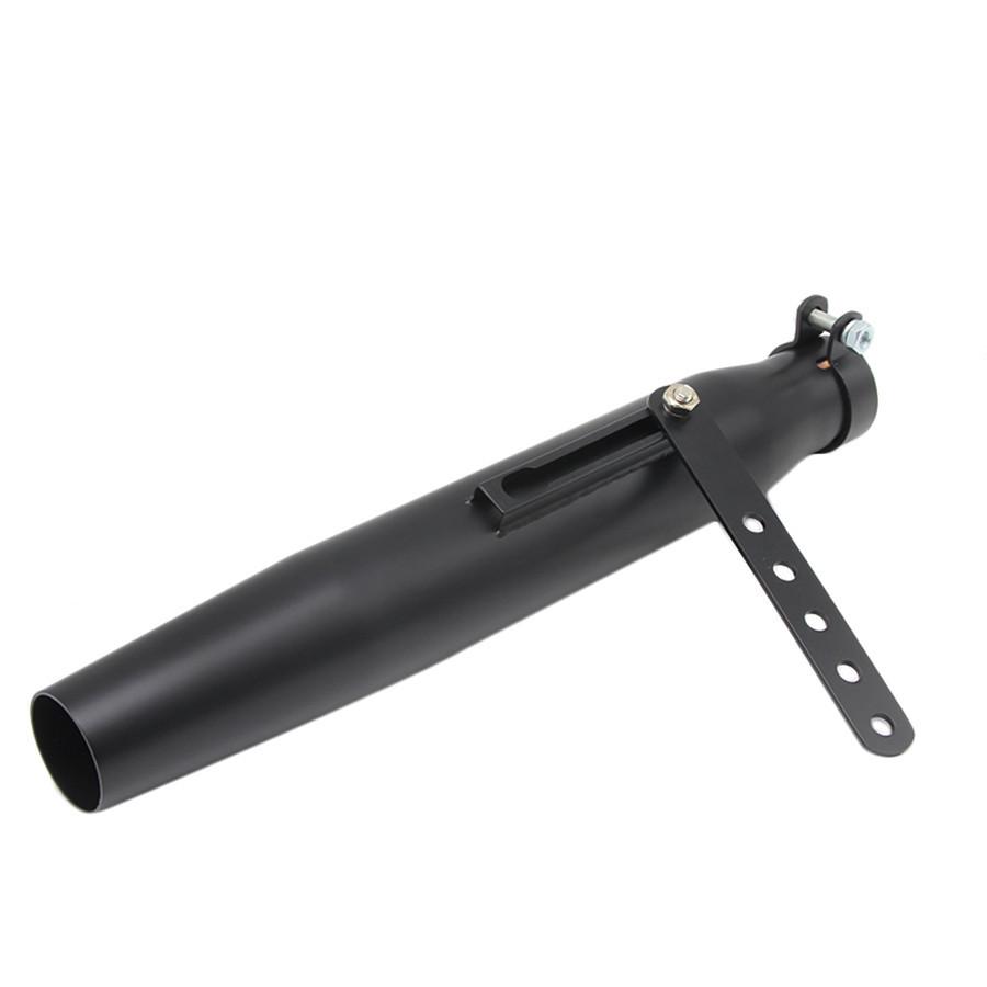 Universal Motorcycles Tapered Slip-on Exhaust Muffler Pipe For Harley Bobber Chopper Cafe Racer Racing