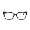 Versace Hollow temple design acetate fiber irregular optical frame women's black 5426574 0VE3329BGB1AW22-Black 54
