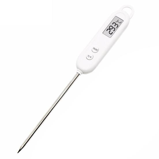 

Cooking Thermometer Instant LCD Screen Read Stainless Steel Digital Temperature Sensor for Kitchen