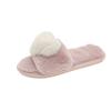Slippers Flat Cotton Slippers Cute Home Fleece Warm Winter New Indoor Fluffy Shoes Personalized Drag