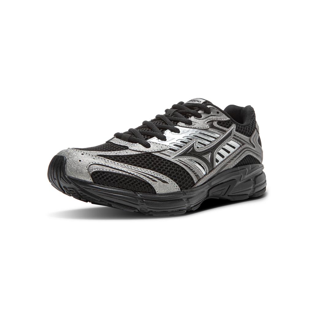 Mizuno Speed 2010 Comfortable Versatile Fashionable Durable Low-Top Running Shoes Unisex Sneaker Black Silver D1GH251703