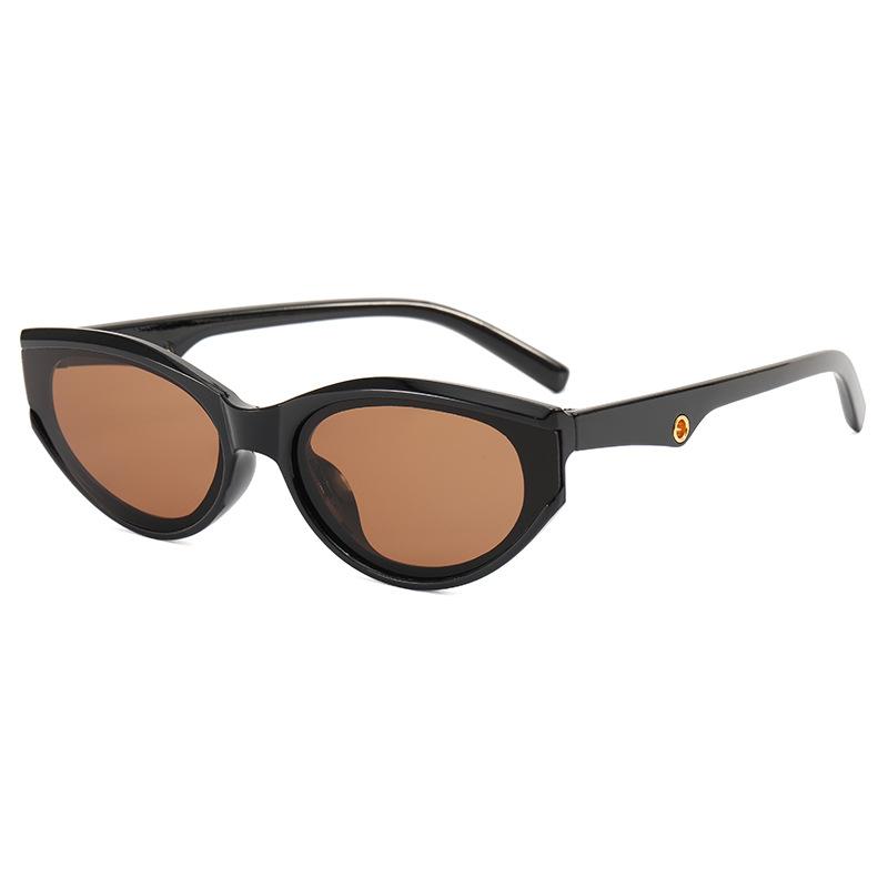 Retro Small Frame Sunglasses Women'S Trendy Personality Street Shot Sunglasses Hip Hop Sunglasses Men