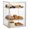Stackable Acrylic Storage Box Adjustable Plastic Cosmetics Shelf Large Capacity Figurines Display Case for Home Office