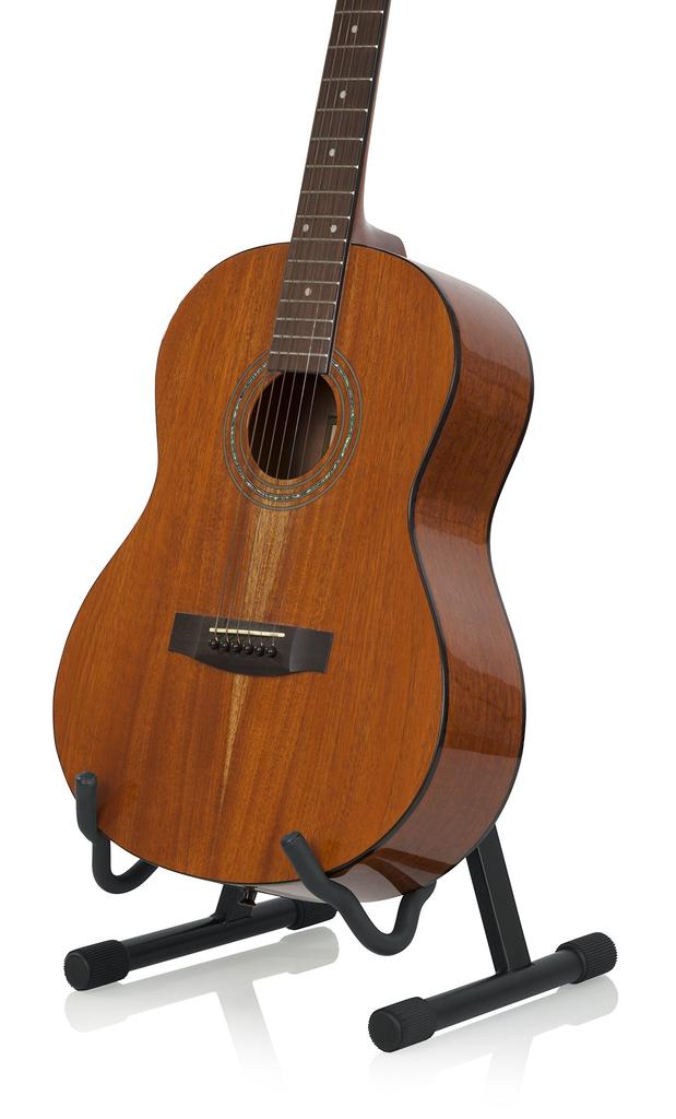 GATOR Frameworks ROK-IT A-Type Folding Guitar Stand, 3-Width Compatible, RI-GTRAU