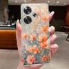 For Xiaomi Poco F6 5G Case Clear Luxury Fashion Butterfly Flower Soft Silicone TPU Casing For Redmi Turbo 3 PocoF6 5G Phone Case
