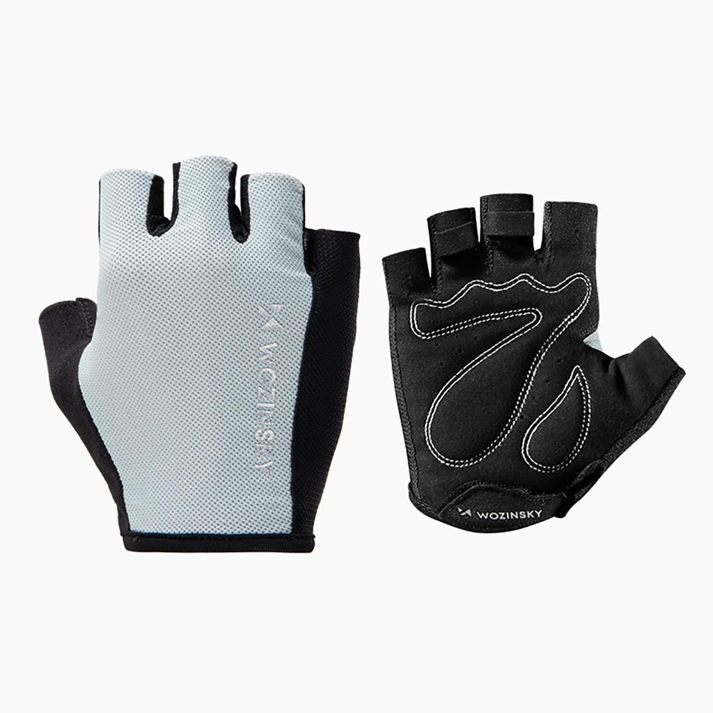 Fingerless cycling gloves size XL - gray