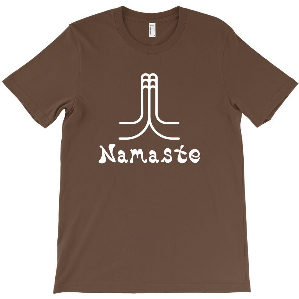 Namaste T-Shirt Druck Für Mann Kurzarm-T-Shirts Vor Baumwoll-Oberteile Kurzarm-T-Shirts Das
