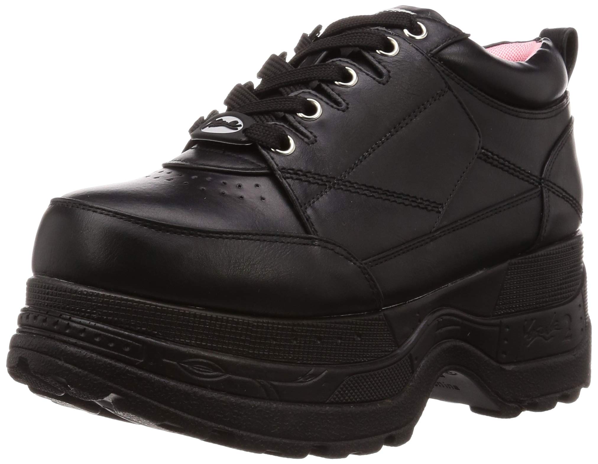 

Женские кроссовки на платформе шнуровке Yosuke, черные, размер 24,5 см, 2810050