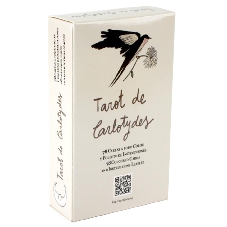 Carlotydes Tarot Deck Card Divination-Board Game Fortune Telling Game for Women