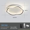 Modern Nordic Master Bedroom Ceiling Light with Smart Mijia & Tmall Genie Support for Home & Study Room