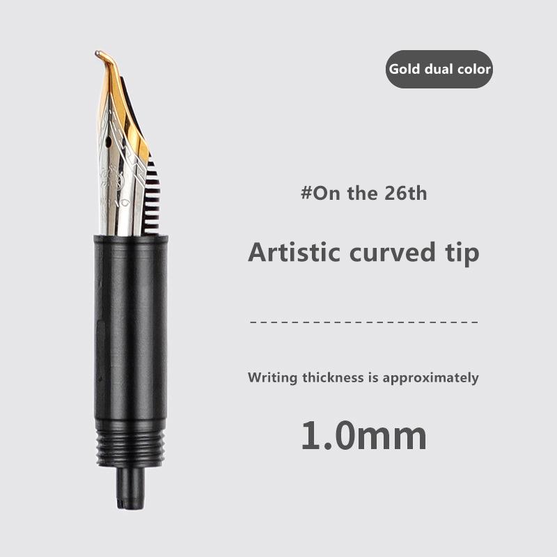 1ks Jinhao #5 Kovové hroty plnicího pera Náhradní Ef/F/M Pro 82 88 95 100 Mini pero Školní Kancelářské Potřeby Absolventský Dárek