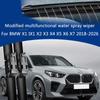 2pcs Car Modify Windshield Water Spray Wiper For BMW X1 IX1 X2 X3 X4 X5 X6 X7 Auto Wet Arm Cleaning Wiper Exterior Accessory