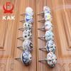 KAK 40mm Hand-painted Ceramic Drawer Knobs Porcelain Rural Cabinet Knob Cupboard Handles Mediterranean Furniture Handle Hardware