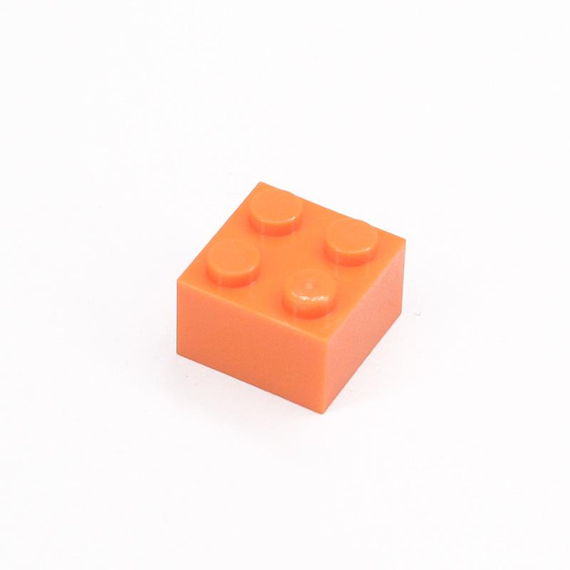 Small particle assembly building block accessories brick 2x2 basic parts toy