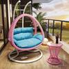 Outdoor Courtyard Rocking Chair Set with Hanging Chair and Recliner