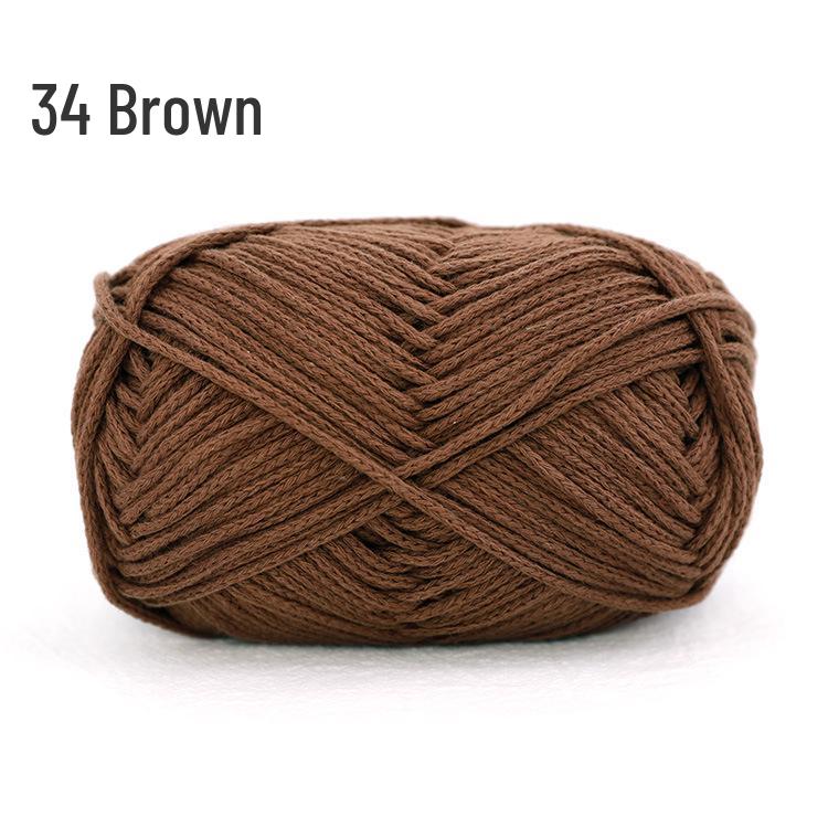 Xue Feier Suxin 2mm Round Hollow Pure Cotton Crochet Yarn for DIY Knitting