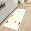 Marble Kitchen Sand Wardrobe Shoe Cabinet Long Carpet Floor Mat