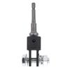 2 Pcs Set Scissor Jack Adapter CRV Steel Car Scissor Jack Adapter for 1/2 Inch Drive Or Impact Wrenc