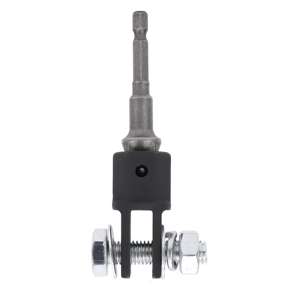 2 Pcs Set Scissor Jack Adapter CRV Steel Car Scissor Jack Adapter for 1/2 Inch Drive Or Impact Wrenc