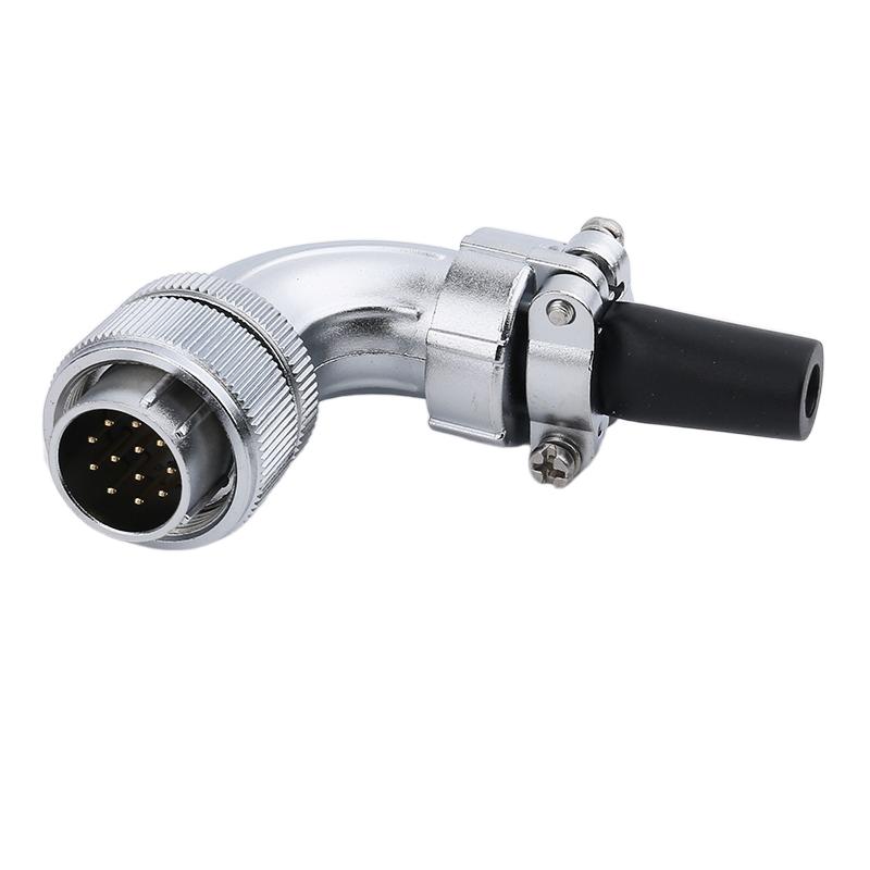 

WEIPU WS20 TS+Z 90 Degree Right Angle M20 2 3 4 5 6 7 8 9 12 15Pin Industrial Waterproof Connector Automotive Electrical Adapter