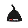Spring Summer Love Papa Mom Newborn Baby Hat Infant Toddler Cotton Cap Cute Layer Solid Headwear for 0-3 Months Boys Girls