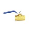 3/4" 3 Way Ball Valve Female L Port Vinly Insulation Handle 600 WOG DN20