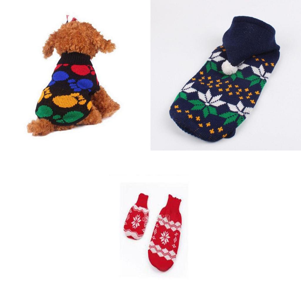 Pet Sweater For Dogs And Cats With Ethnic Design And Pullover Style For Winter Comfort