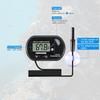 Aquarium Thermometer LCD Digital Fish Tank Thermometer with Water-Resistant Sensor Probe and Suction Cup for Turtle Incubators Terrarium Water