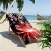 Clevatess Print Beach Towel, Large Soft Quick Dry Towel for Beach Camping Swimming