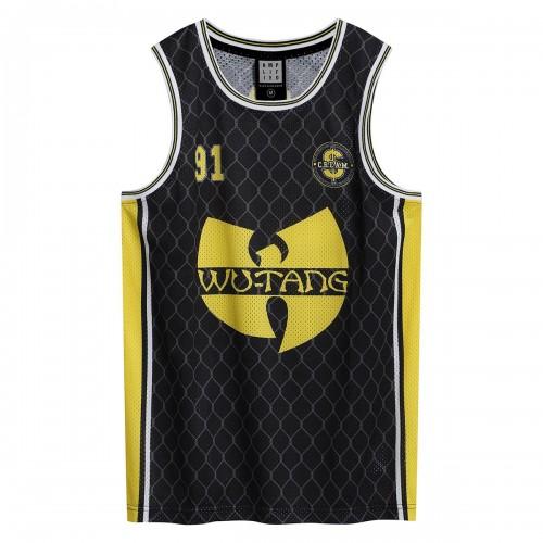 Amplified Men's Cream Wu-Tang Clan Basketball Jersey