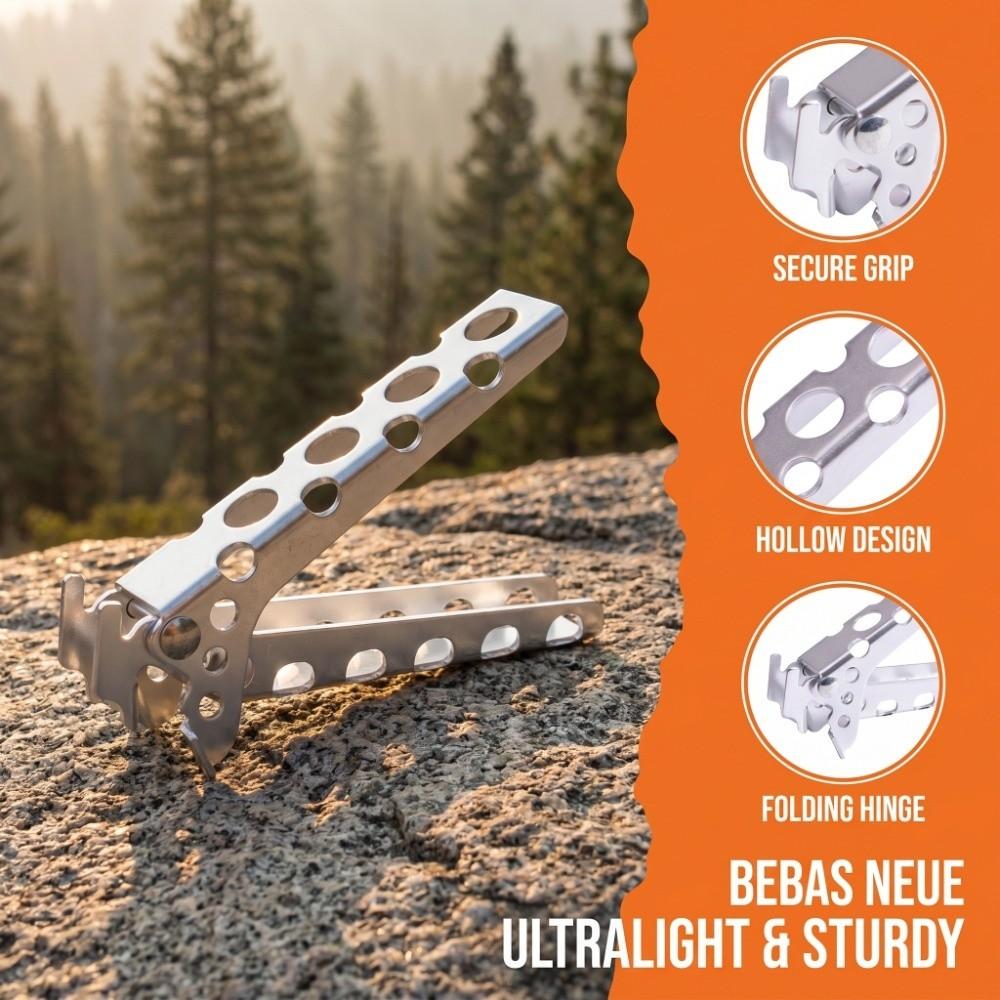 Portable Pot Lifter Aluminum Alloy Pot Gripper Durable Pan Grip Handle Home Use