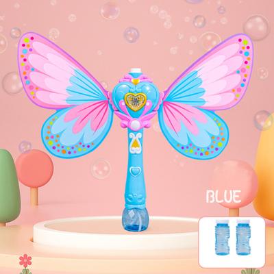 Fashion Safe Entertainment Vivid Color Butterfly Design Bubble Toy Girl