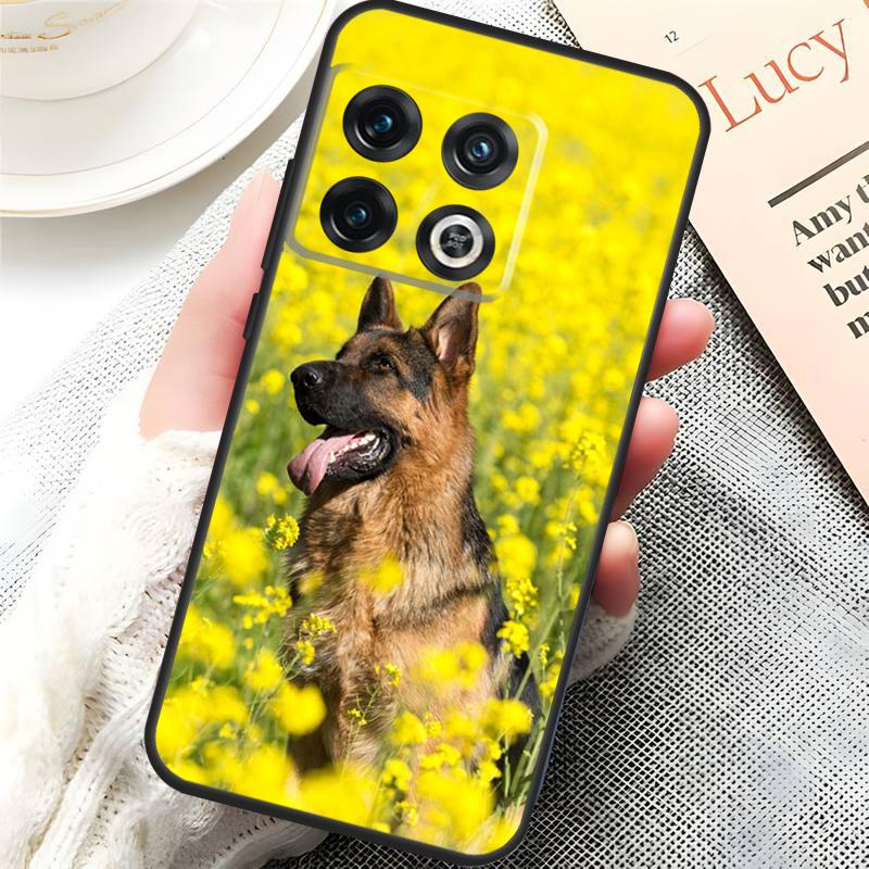 

German Shepherd Dog Cover For OnePlus 15 13 13R 13T 12 12R 10T 11 10 Pro OnePlus Nord CE 5 3 4 Lite N20 N30 Case OnePlus Nord N30