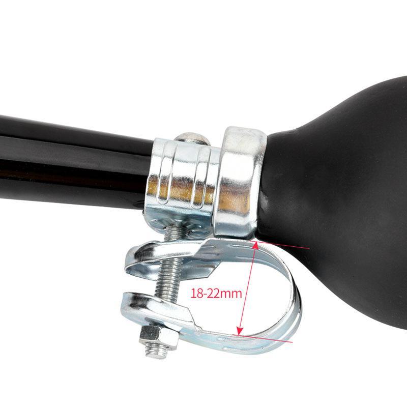 Handheld Bike Bell Loud Clear Safety Warning Anti-Aging Portable Compact for Off-road Cycling City Commute Use